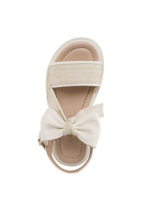 Sandalias Valeri Beige Para Niña Los Gomosos