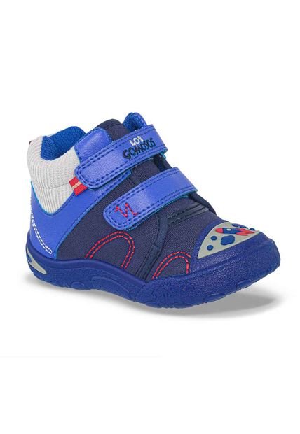 Botas Alemanny Azul Para Niño Los Gomosos