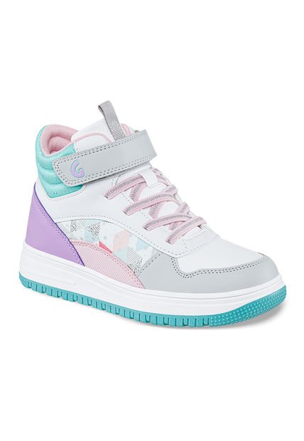 Botas Alko Blanco-Azul Para Niña Los Gomosos