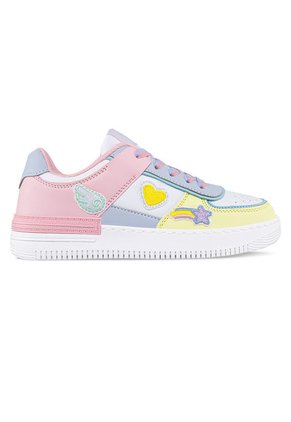Tenis Juper Blanco-Rosa Para Niña Los Gomosos