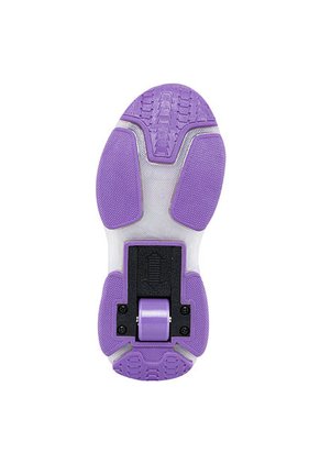Tenis Patines Con Luces Turfi Mora-Rosa Para Niña Los Gomosos