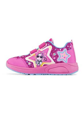 Tenis Con Luces Ponys Fucsia Para Niña Los Gomosos
