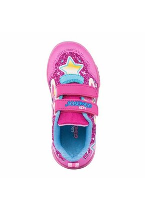 Tenis Con Luces Ponys Fucsia Para Niña Los Gomosos