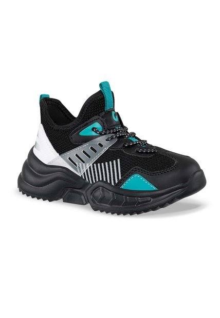 Tenis Hebbo Negro Para Niño Los Gomosos