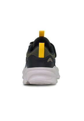 Tenis Lumar Negro-Verde Para Niño Los Gomosos