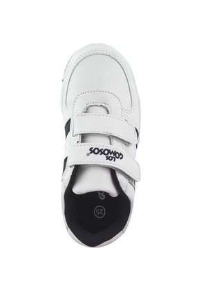 Tenis Escolares Bob Velcro Azul Para Niño Y Niña Los Gomosos