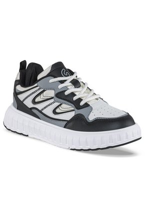 Tenis Urbanos Patar Blanco-Negro Los Gomosos Para Niño