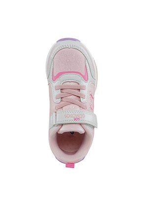 Tenis Luces Gypin Blanco-Rosa Para Niña Los Gomosos