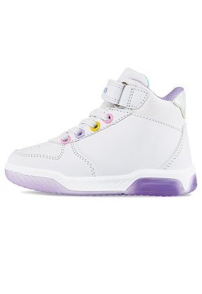 Tenis Luces Konno Blanco Para Niña Los Gomosos