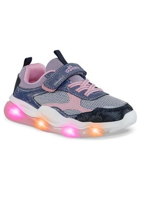 Tenis Luces Monla Azul Osc Los Gomosos Para Niña