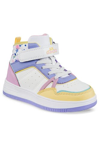 Tenis Reffor Blanco-Lila Para Niña Los Gomosos Los Gomosos