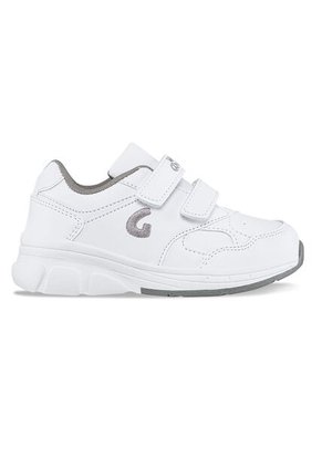 Zapatos Colegio Gomyschool V Blanco Para Niño Y Niña Los Gomosos
