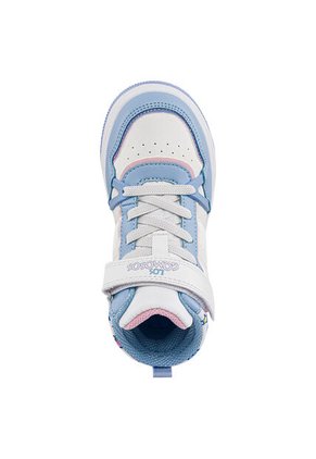 Tenis Reffor Blanco-Azul Para Niña Los Gomosos