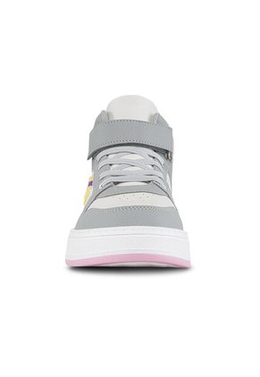 Tenis Odyl Blanco-Gris Para Niña Los Gomosos