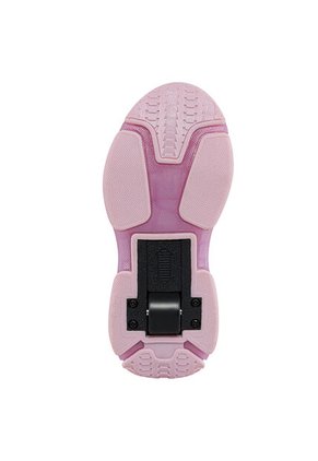 Tenis Patines Luces Lafta Rosa Para Niña Los Gomosos