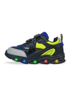 Tenis Con Luces Panity Azul Para Niño Los Gomosos