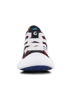 Tenis Kanzo Alto Negro Para Niño Los Gomosos