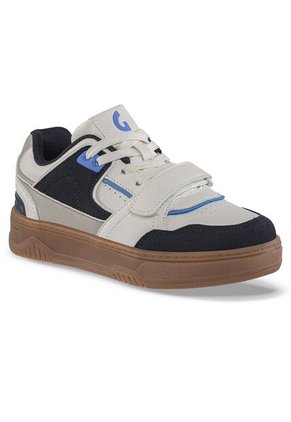 Tenis Casuales Elocar Blanco-Azul O Los Gomosos Para Niño