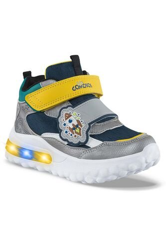 Tenis Con Luces Canez Gris Los Gomosos Para Niño Los Gomosos