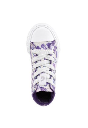 Tenis Takada Alto Lila Para Niña Los Gomosos