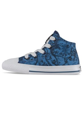 Tenis Blendin Alto Azul Para Niño Los Gomosos