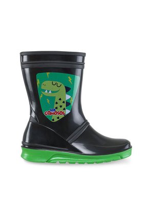 Botas De Lluvia Gaten Negro-Ver Para Niño Los Gomosos