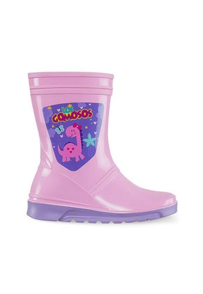 Botas De Lluvia Helsa Rosa-Lila Para Niña Los Gomosos