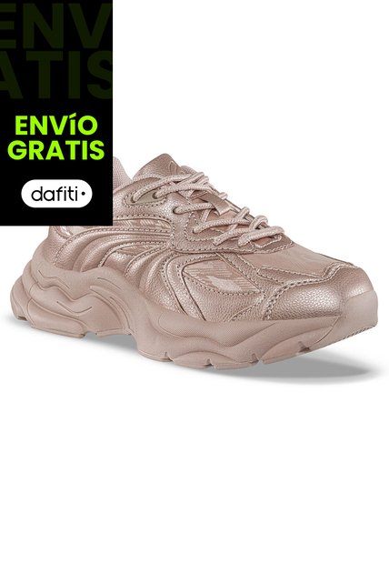 Tenis Urbanos Vifor Oro Rosa Los Gomosos Para Niña