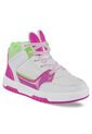 Tenis Urbanos Gury Blanco-Fucsia Para Niña Los Gomosos de Los Gomosos