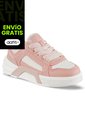 Tenis Casuales Tazimo Beige-Coral Los Gomosos Para Niña de Los Gomosos