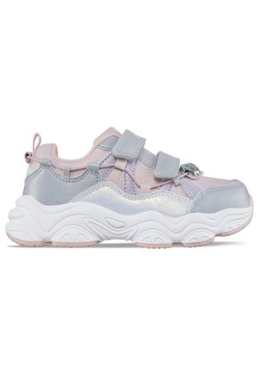 Tenis Urbanos Febar Gris-Rosa Los Gomosos Para Niña