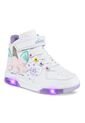 Tenis Luces Konno Blanco Para Niña Los Gomosos de Los Gomosos