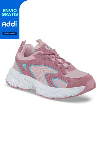 Tenis Urbanos Fopit Rosa Los Gomosos Para Niña Los Gomosos