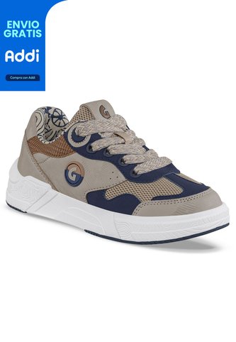 Tenis Urbanos Bruk Café Claro Los Gomosos Para Niño Los Gomosos