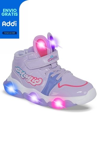 Tenis Con Luces Pidom Mora Los Gomosos Para Niña Los Gomosos