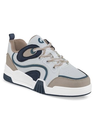 Tenis Urbanos Pivos Blanco-Beige Los Gomosos Para Niño Los Gomosos