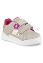 Tenis Casuales Zowie Beige Los Gomosos Para Niña de Los Gomosos