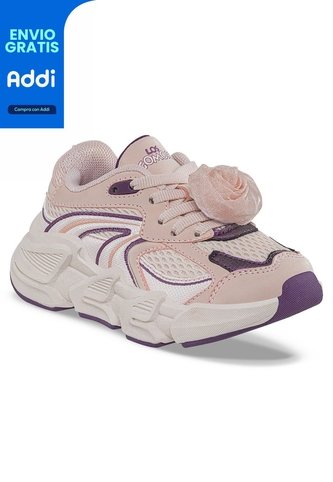 Tenis Urbanos Clev Coral Los Gomosos Para Niña Los Gomosos