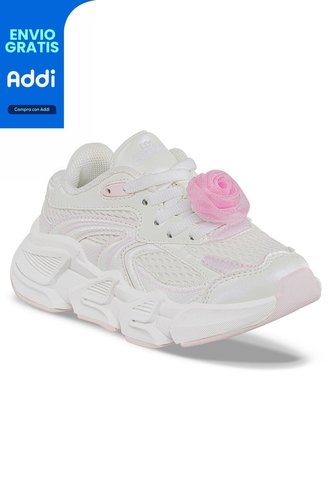 Tenis Urbanos Clev Blanco Los Gomosos Para Niña Los Gomosos