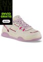 Tenis Urbanos Samien Beige-Fucsia Los Gomosos Para Niña de Los Gomosos