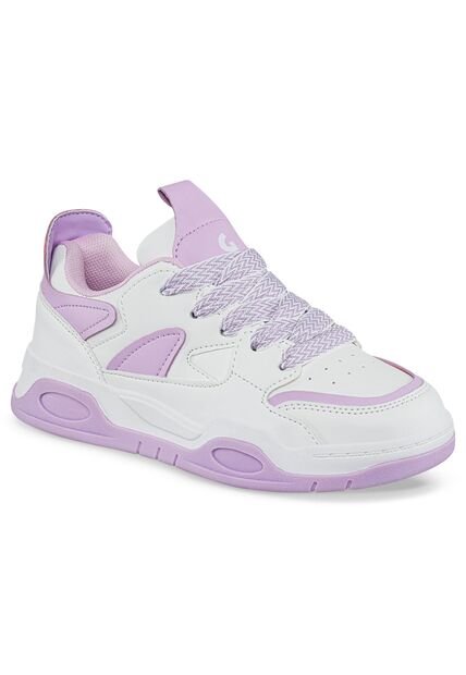Tenis Rofit Blanco-Mora Para Niña Los Gomosos