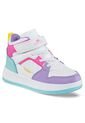 Tenis Klaz Blanco-Mora Para Niña Los Gomosos de Los Gomosos