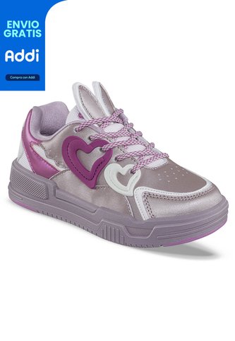 Tenis Urbanos Pixul Rosa Los Gomosos Para Niña Los Gomosos