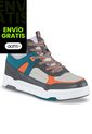 Tenis Urbanos Waley Gris Para Niño Los Gomosos de Los Gomosos