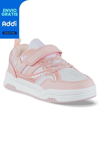 Tenis Casuales Okaran Rosa Los Gomosos Para Niña Los Gomosos
