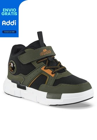Tenis Urbanos Enory Verde Osc Los Gomosos Para Niño Los Gomosos