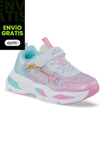 Tenis Urbanos Bezof Rosa-Agua Los Gomosos Para Niña Los Gomosos