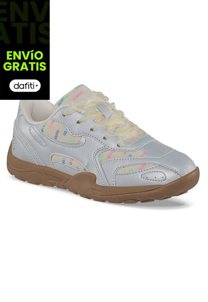 Tenis Urbanos Vemon Beige Los Gomosos Para Niña