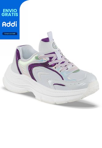 Tenis Urbanos Ofalum Blanco Los Gomosos Para Niña Los Gomosos