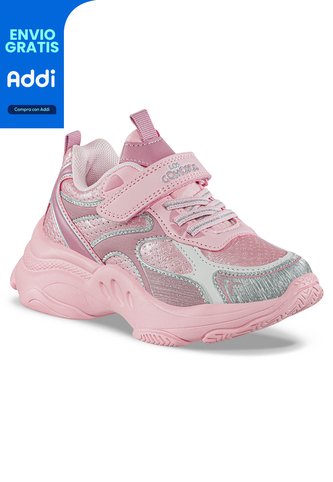 Tenis Urbanos Mochil Rosa Los Gomosos Para Niña Los Gomosos
